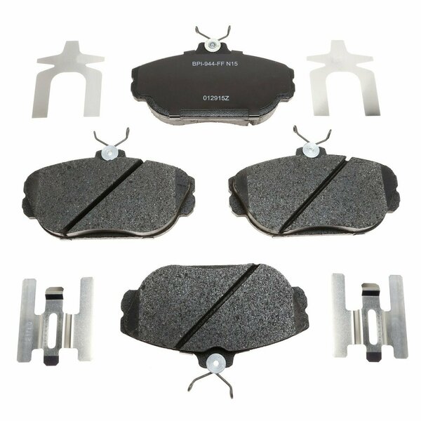 R/M Brakes BRAKE PADS OEM OE Replacement Metallic Includes Mounting Hardware MGD601MH